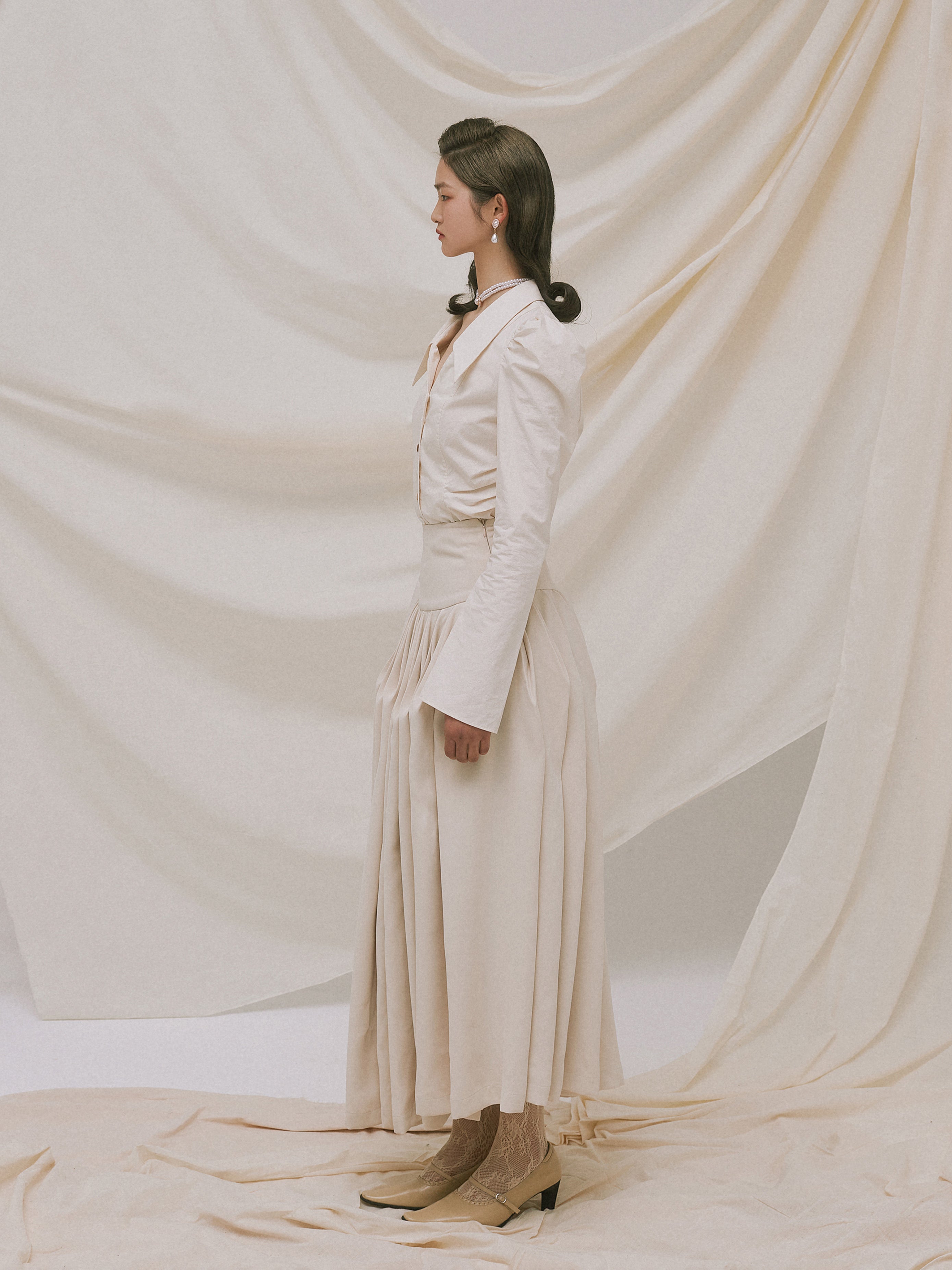 CELIA PLEATED SKIRT
