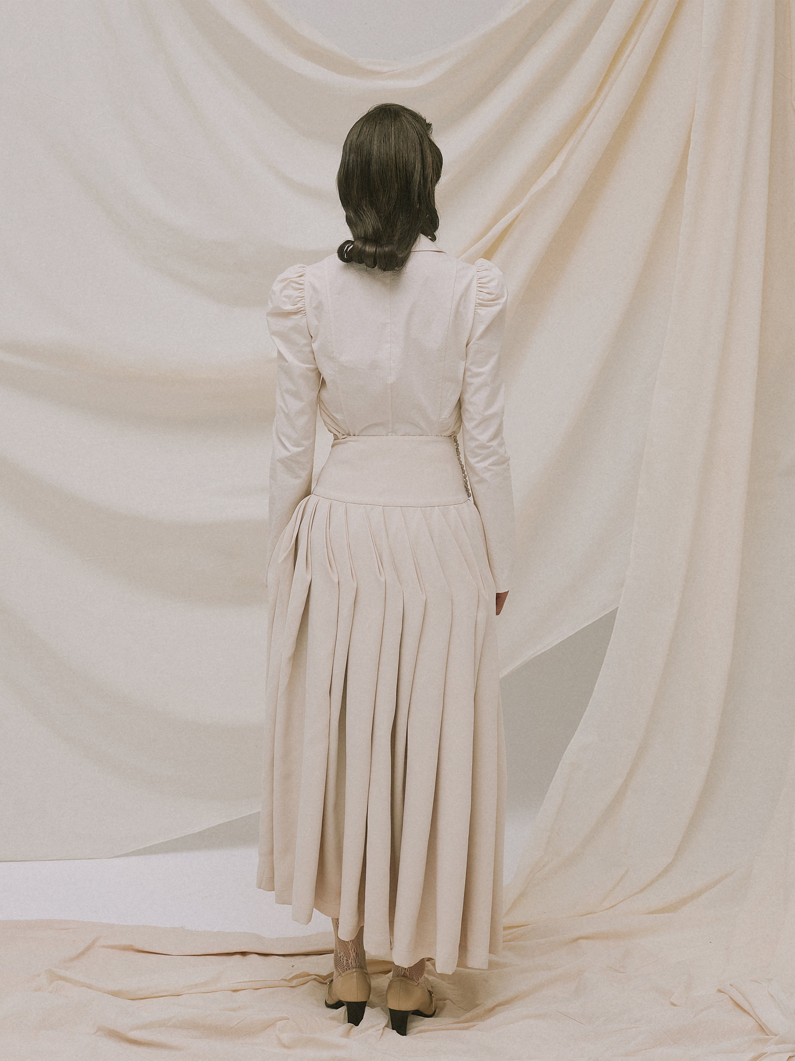 CELIA PLEATED SKIRT