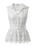ELIO LACE TOP